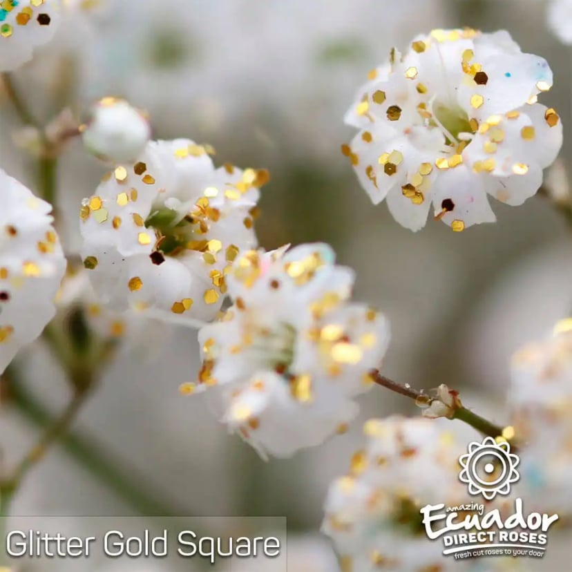 GLITTER GOLD SQUARE